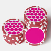 Pink Polka Poker Chip (Stapel)