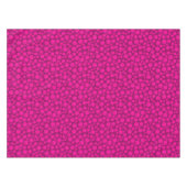 Pink-Polka-Punkt Tischdecke (Vorderseite (Horizontal))