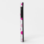 Pink-Polka-Punktmuster Case-Mate iPhone Hülle (Hinten/Links)