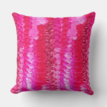 Pink Polyester Pillow 20'x20'