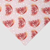 Pink Pomegranat (Design 84 Pink Serie) Seidenpapier (Ausschnitt)