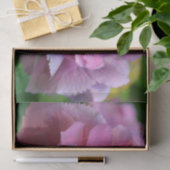 Pink Pompom Hydrangea Hortensia Blume Seidenpapier (Geschenk)