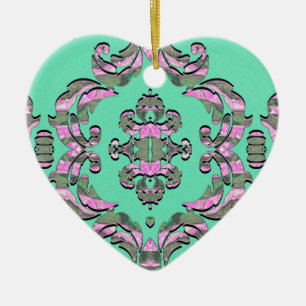 Pink Pondet Keramikornament
