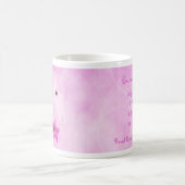 Pink Pony & Blume Tasse (Mittel)