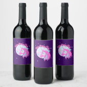 Pink Pony Club Weinetikett (Flaschen)