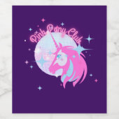 Pink Pony Club Weinetikett (Einzelnes Label)