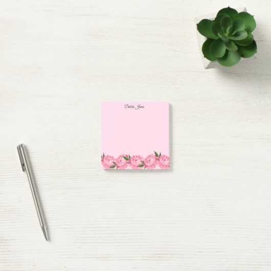 Pink-Pony-Nachbildung Post-it Klebezettel (Büro)
