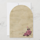 Pink Pony Party Einladung (Rückseite)