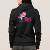 Pink Pony Pedal Pub - Black Zip Hoodie (Rückseite)