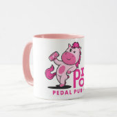 Pink Pony Pedal Pub Indy Tasse (Vorderseite Links)