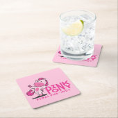 Pink Pony Pedal Pub - Rosa Untersetzer (Vor Ort)