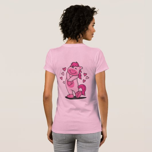 Pink Pony Pedal Pub T-Shirt (Schwarz voll)