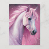 Pink Pony Postkarte (Vorderseite)