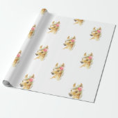 Pink Pony Wrapping Paper Geschenkpapier (Ungerollt)