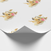 Pink Pony Wrapping Paper Geschenkpapier (Ecke)