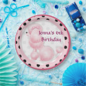 Pink Poodle Geburtstagsparty Paper Teller (Party)