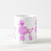 Pink Poodle Hundefibel Tasse (Mittel)