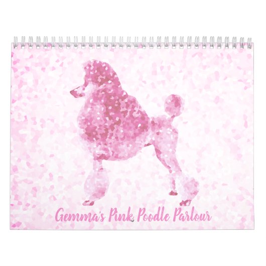 Pink Poodle Kalender (Titelbild)