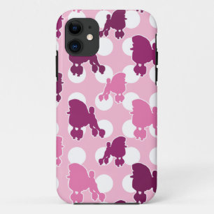 Pink Poodle Polka Dot Case-Mate iPhone Hülle