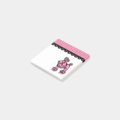 Pink Poodle Post It Notes Post-it Klebezettel (angewinkelt)
