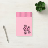 Pink Poodle Post It Notizen (Büro)