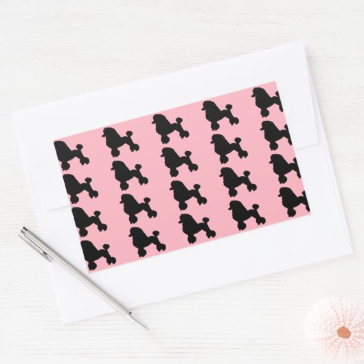 Pink Poodle Rock Inspiriert Stickers (Umschlag)