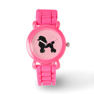 Pink Poodle-Rock-Rock-Rock-Kid's Watch in den 1950 Armbanduhr