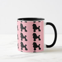 Pink Poodle Skirt der 50er Jahre Inspiriert Coffee