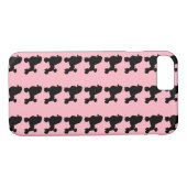Pink Poodle Skirt Inspiriert iPhone 7 Fall Case-Mate iPhone Hülle (Rückseite (Horizontal))