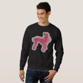 Pink Poodle Sweatshirt (Vorne ganz)