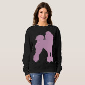 Pink Poodle Sweatshirt (Vorne ganz)