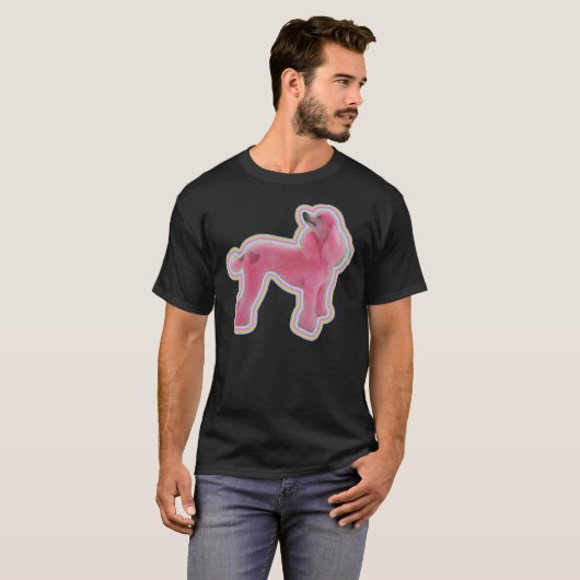 Pink Poodle T-Shirt (Vorne ganz)