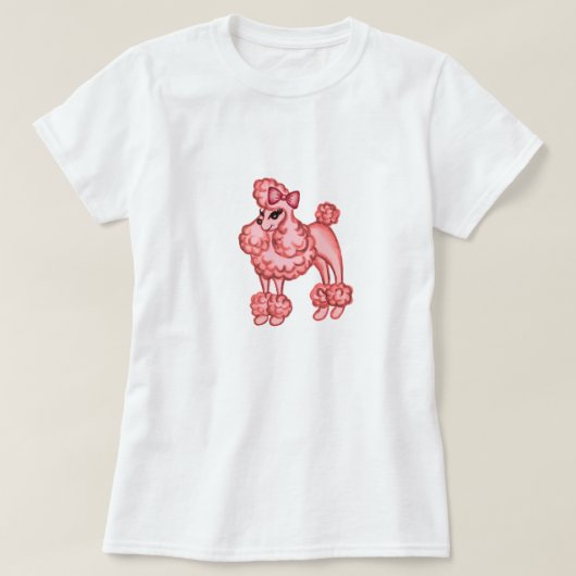 Pink Poodle T - Shirt (Design vorne)