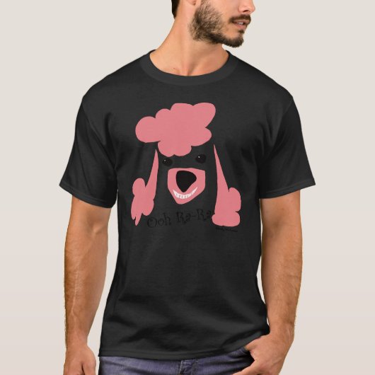 Pink Poodle T-Shirt (Vorderseite)