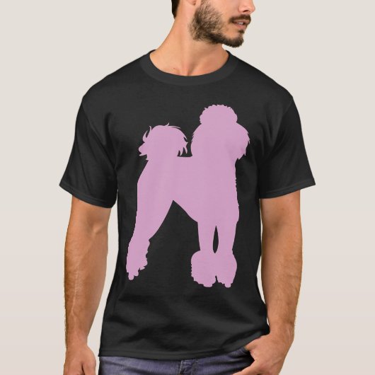 Pink Poodle T-Shirt (Vorderseite)