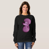 Pink Poodle T- Sweatshirt (Vorne ganz)