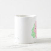 Pink Poodle-Tasse Kaffeetasse (Mittel)