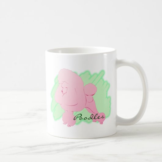 Pink Poodle-Tasse Kaffeetasse (Rechts)