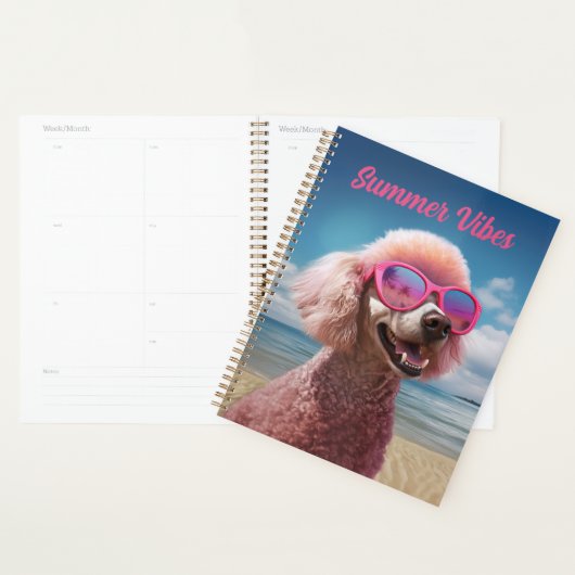 Pink Poodle Tropical Paradise Fun Planner Planer (Anzeige)