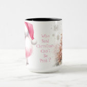 Pink Poodle Weihnachts-Tasse-Cup Tasse (Zentrum)
