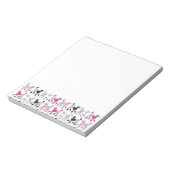 PINK POODLES Custom Notepad Notizblock (Rotiert)