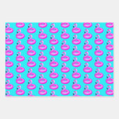 Pink Pool Party Birthday  Geschenkpapier Set (Vorderseite 2)