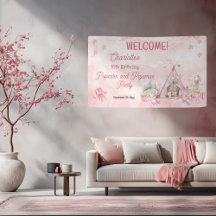 Pink Popcorn und Pajamas Slumber Geburtstagsparty