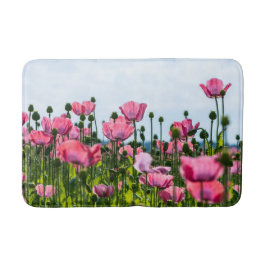 Pink Poppies Badematte