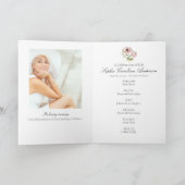 Pink Poppies Feier zum Life Program Programm (Innenseite)