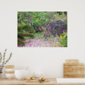 Pink Poppies Garden Poster (Küche)