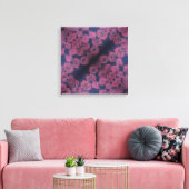 Pink Poppies II Stretched Canvas Print Leinwanddruck (Insitu (Wohnzimmer))