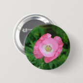 Pink Poppy Button (Vorne & Hinten)
