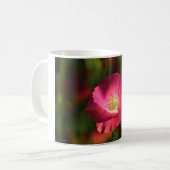 Pink Poppy in der Sonnenscheinfotografie Kaffeetasse (Vorderseite Links)