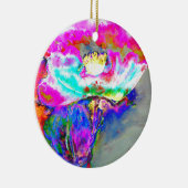 Pink Poppy Keramikornament (Rechts)